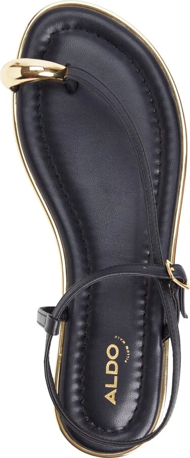 Aldo Women's Jomali Toe Loop Flat Sandals - Image 4