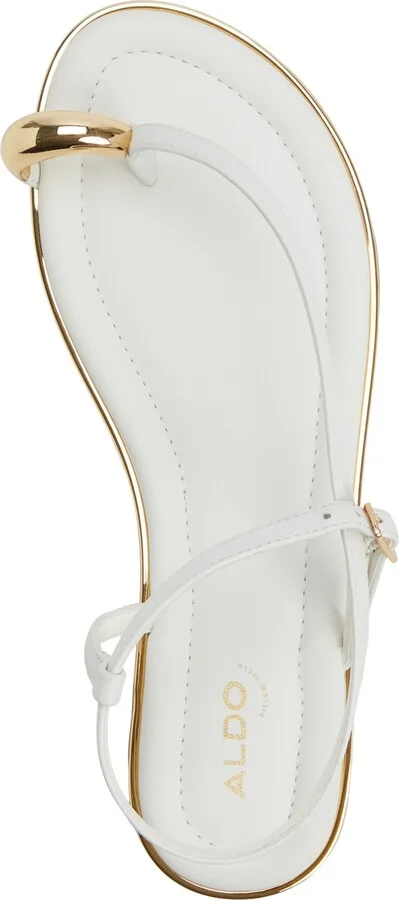 Aldo Women's Jomali Toe-Ring Strappy Flat Sandals - Image 4