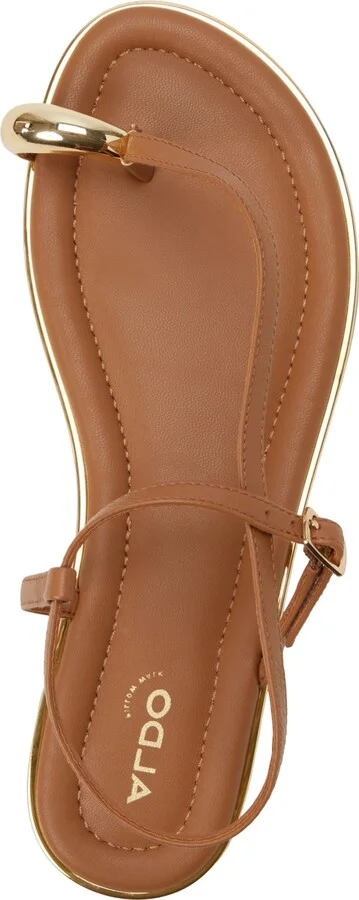 Aldo Women's Jomali Toe-Ring Strappy Flat Sandals - Image 8