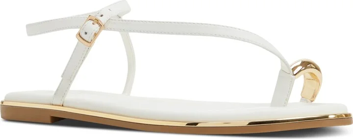 Aldo Women's Jomali Toe-Ring Strappy Flat Sandals