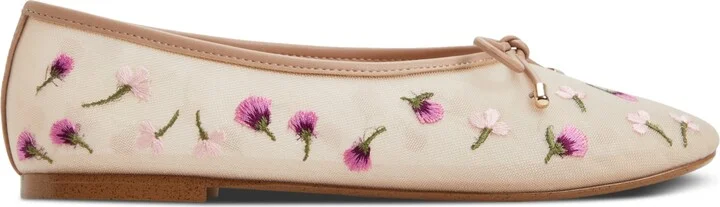 Aldo Women's Joselie Bow-Trim Ballerina Flats - Image 11