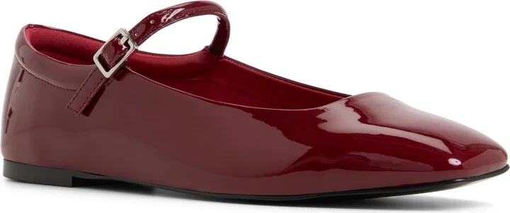Aldo Women's Kristyn Square-Toe Mary Jane Flats