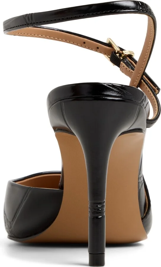 Aldo Women's Kymmberly Asymmetric Ankle-Strap High-Heel Pumps - Image 3