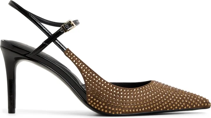 Aldo Women's Kymmberly Asymmetric Ankle-Strap High-Heel Pumps - Image 9
