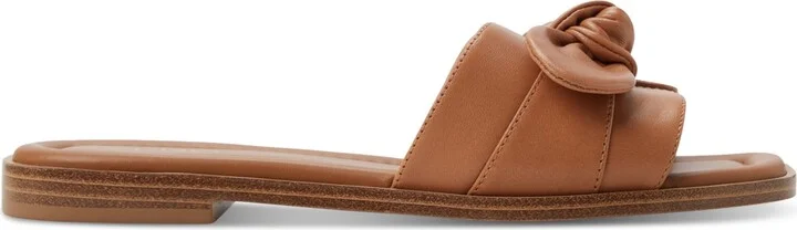 Aldo Women's Lavinia Knot-Trim Slide Flat Sandals - Image 2