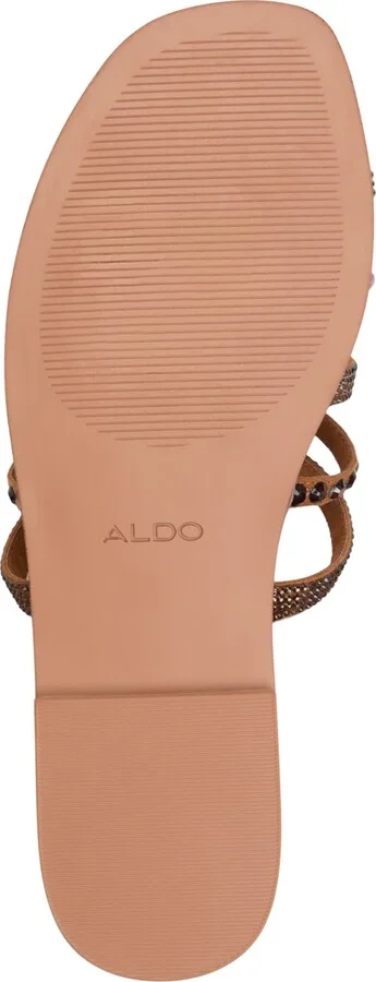 Aldo Women's Lindya Embellished Strappy Toe-Loop Flat Sandals - Image 5