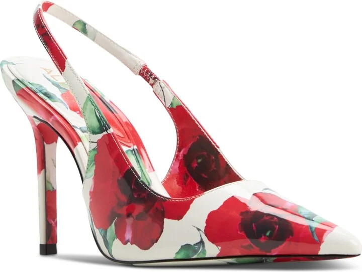 Aldo Women's Lovebloom Pointed-Toe Slingback Pumps