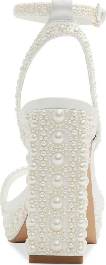 Aldo Women's Lulu Pearl Two-Piece Platform Dress Sandals - Image 3