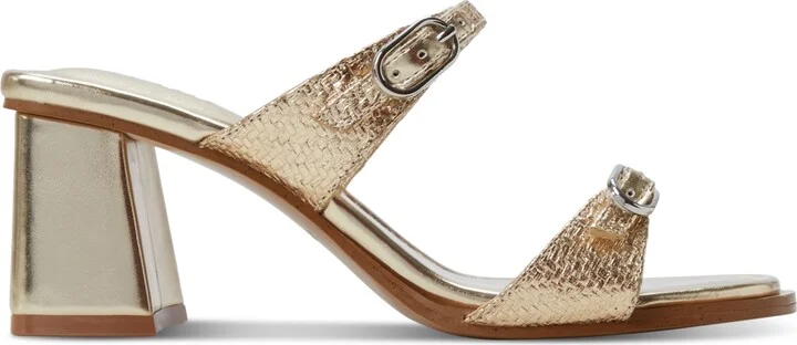 Aldo Women's Maymay Buckle Double Band Block-Heel Slide Sandals - Image 2