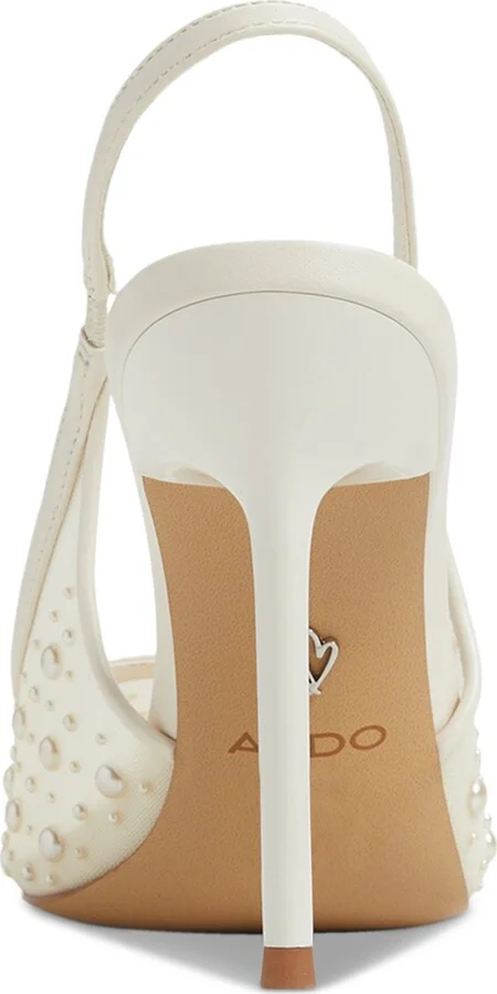 Aldo Women's Pearlescent Pointed-Toe Slingback Pumps - Image 3