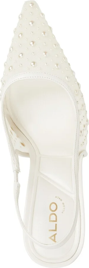 Aldo Women's Pearlescent Pointed-Toe Slingback Pumps - Image 4