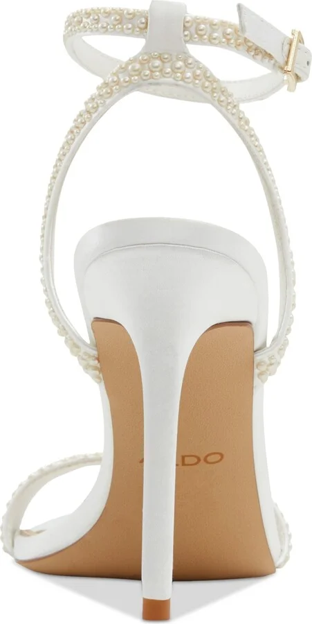 Aldo Women's Perlea Two-Piece Imitation Pearl Dress Sandals - Image 3