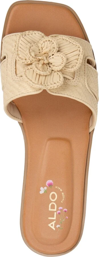 Aldo Women's Seaflower Flat Sandals - Image 8