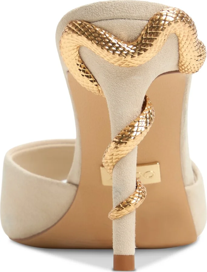 Aldo Women's Seashella Slip-On Heeled Sandals - Image 3