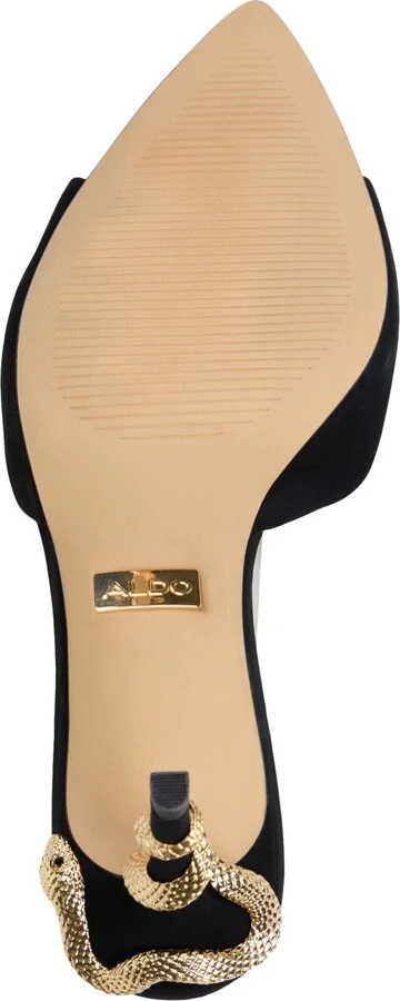 Aldo Women's Seashella Slip-On Heeled Sandals - Image 9