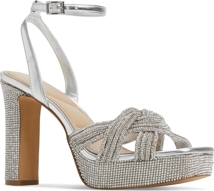 Aldo Women's Shimma Rhinestone Platform Dress Sandals
