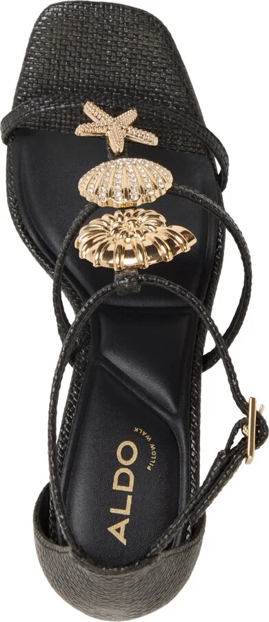 Aldo Women's Summerdate Strappy Seashell Dress Sandals - Image 4
