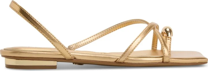 Aldo Women's Synthesa Strappy Toe-Ring Flat Sandals - Image 2