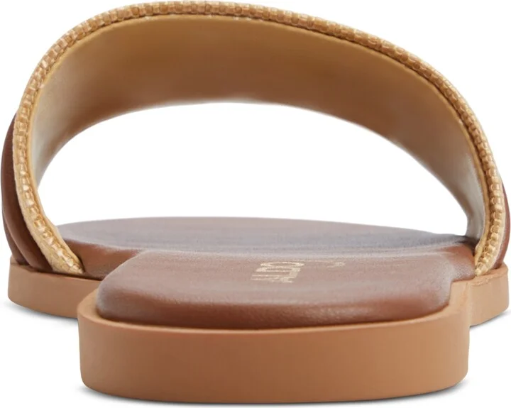 Aldo Women's Vasia Hardware-Trim Slide Flat Sandals - Image 3