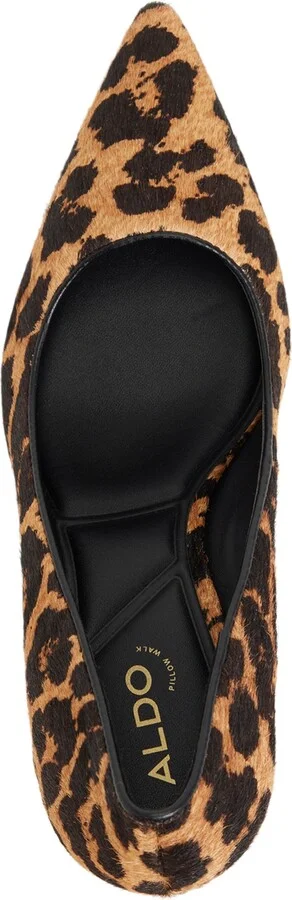 Aldo Women's Verone Printed Classic Pumps - Brown Multi Pony Hair/Cheetah Multi - Image 2