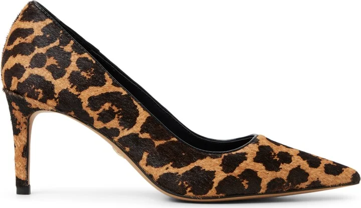 Aldo Women's Verone Printed Classic Pumps - Brown Multi Pony Hair/Cheetah Multi - Image 4