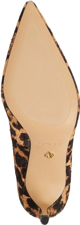 Aldo Women's Verone Printed Classic Pumps - Brown Multi Pony Hair/Cheetah Multi - Image 5