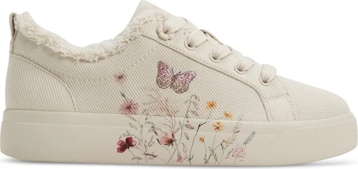 Aldo Women's Wildflowers Lace-Up Low-Top Sneakers - Image 2
