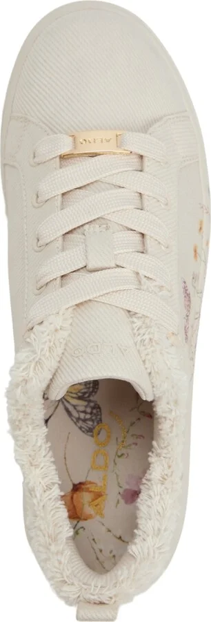Aldo Women's Wildflowers Lace-Up Low-Top Sneakers - Image 4
