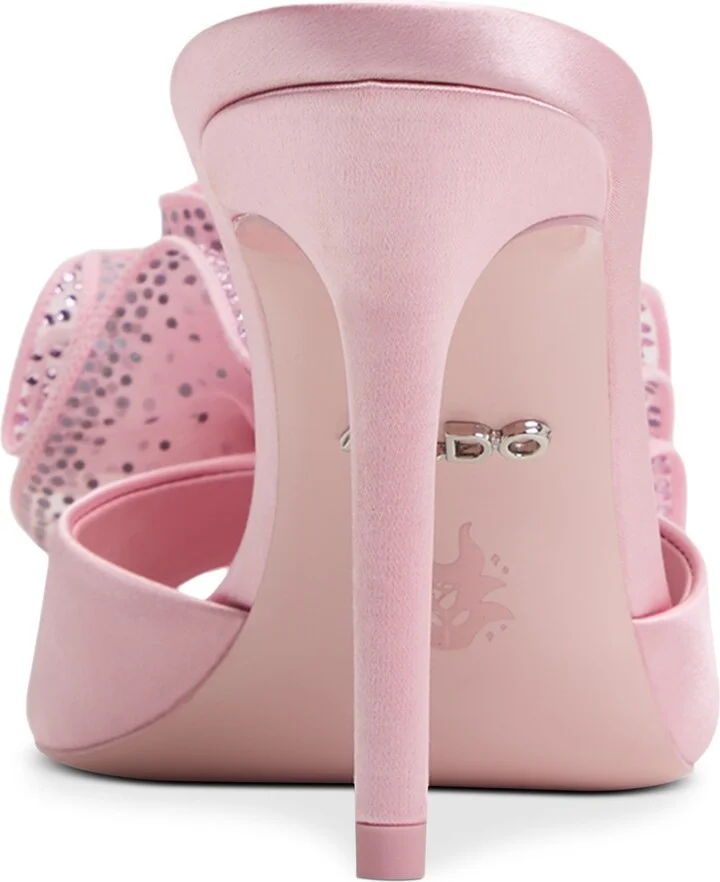 Aldo x Disney Women's Auroramule Ruffle High Heel Dress Sandals - Image 3