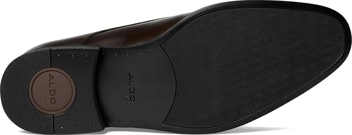 ALDO Zigof Men's Lace Up Wing Tip Shoes Dark Brown : EU 43.5 (US Men's 10.5) D - Medium, Leather - Image 3