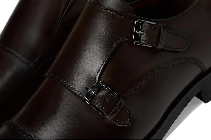 ALDO Zigof Men's Lace Up Wing Tip Shoes Dark Brown : EU 43.5 (US Men's 10.5) D - Medium, Leather - Image 7