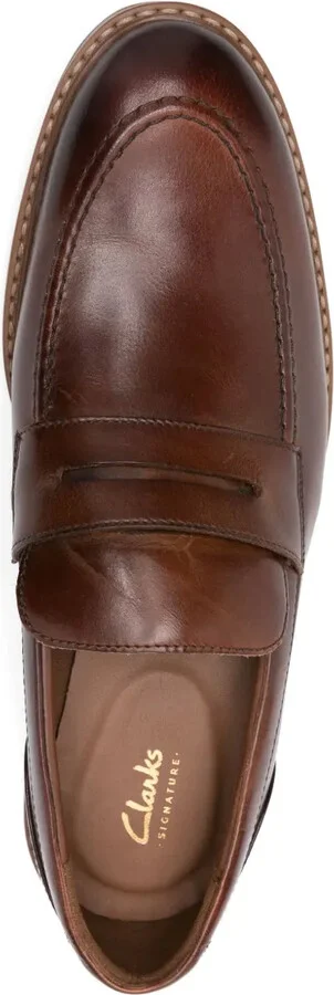 Aldwin Step penny-slot leather loafers - Image 4