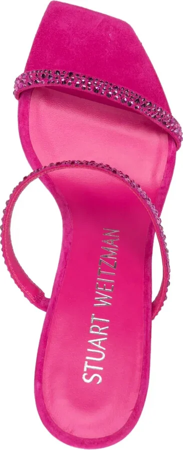 Aleena Royale 100mm suede sandals - Image 4