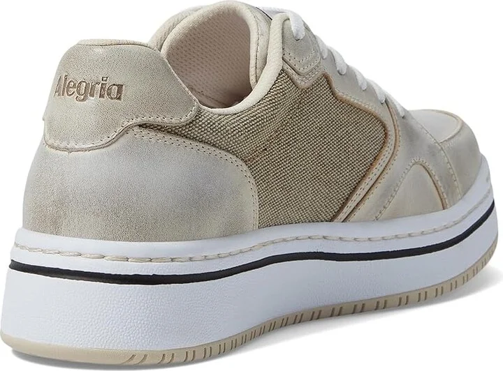 Alegria Alyster Women's Shoes Cream : EU 36.5 (US Women's 6.5) Regular, Canvas/Leather - Image 4