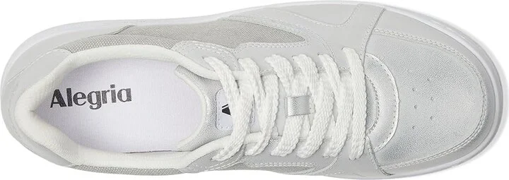 Alegria Alyster Women's Shoes Shummer Silver : EU 38 (US Women's 8) Regular, Canvas/Leather - Image 2