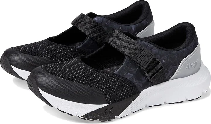 Alegria Atlis Women's Shoes Poppy Pop Black : EU 39.5 (US Women's 9.5) Regular, Leather