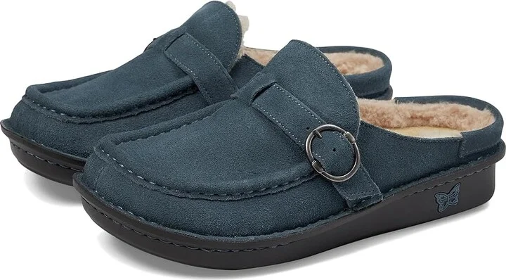 Alegria Brigid Women's Clog Shoes Cinder : EU 42 (US Women's 11.5-12) Regular, Textile