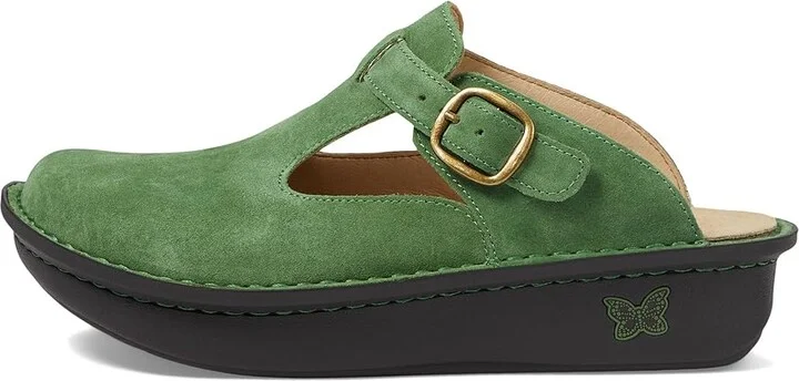 Alegria Classic Women's Clog Shoes Green : EU 35 (US Women's 5-5.5) Regular, Leather - Image 5