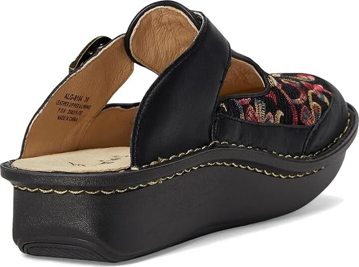 Alegria Classic Women's Clog Shoes Handicraft : EU 38 (US Women's 8-8.5) Regular, Leather/Nappa/Patent Leather - Image 4