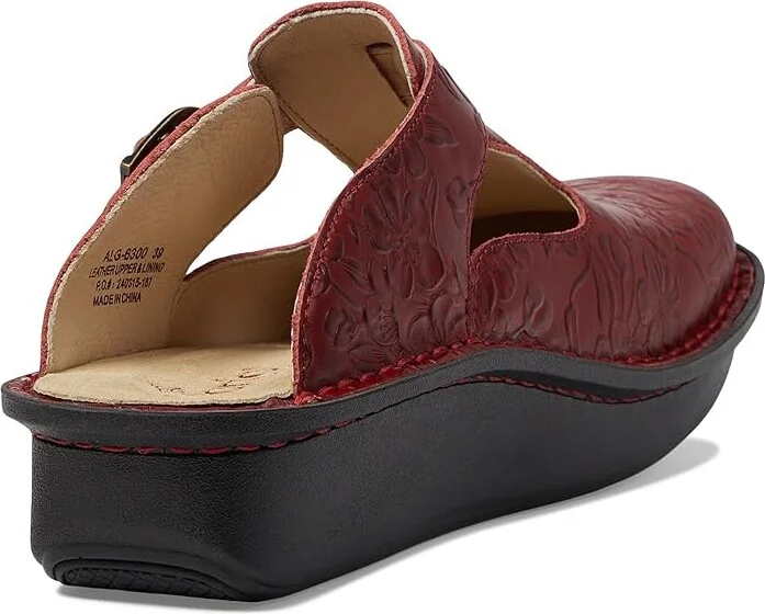 Alegria Classic Women's Clog Shoes Loretta Roja : EU 42 (US Women's 11.5-12) Regular, Leather - Image 4