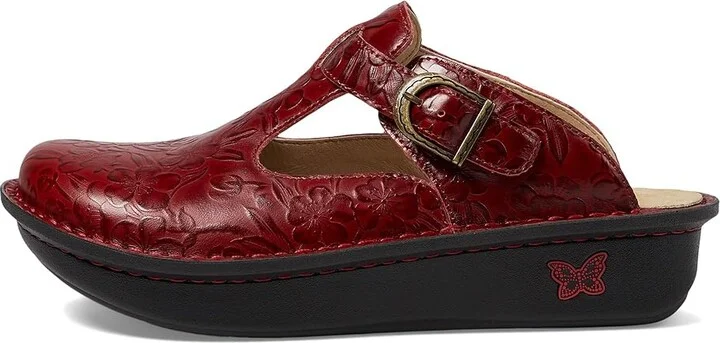 Alegria Classic Women's Clog Shoes Loretta Roja : EU 42 (US Women's 11.5-12) Regular, Leather - Image 5