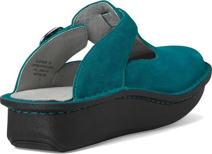Alegria Classic Women's Clog Shoes Unteal Now : EU 36 (US Women's 6-6.5) Regular, Leather/Nappa/Patent Leather - Image 4