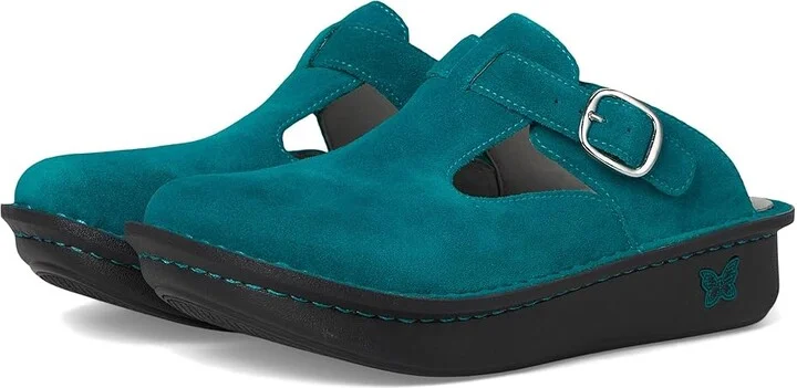 Alegria Classic Women's Clog Shoes Unteal Now : EU 36 (US Women's 6-6.5) Regular, Leather/Nappa/Patent Leather