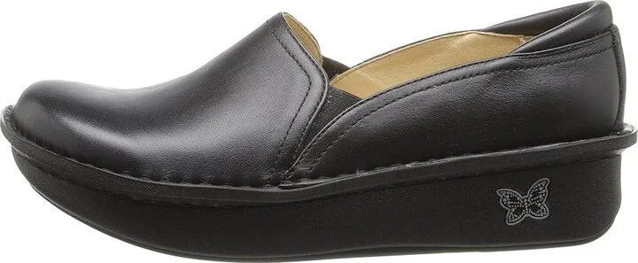 Alegria Debra Professional Women's Slip on Shoes Black Leather : EU 35 (US Women's 5-5.5) Wide - Image 7