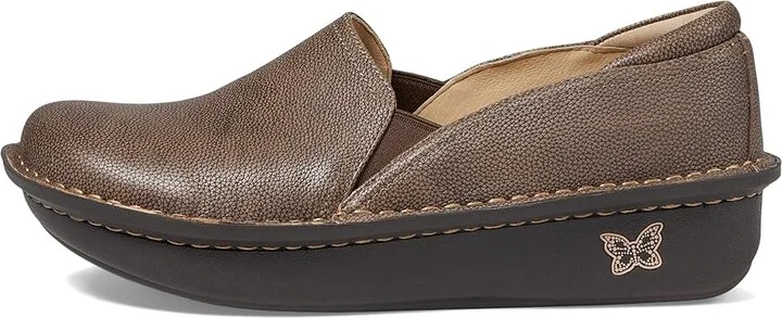 Alegria Debra Women's Clog Shoes Don't Stress Brown : EU 35 (US Women's 5-5.5) Regular, Leather - Image 6