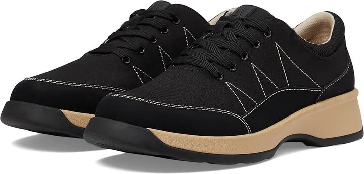 Alegria Florah Women's Shoes Asphalt : EU 36 (US Women's 6-6.5) Regular, Canvas/Leather