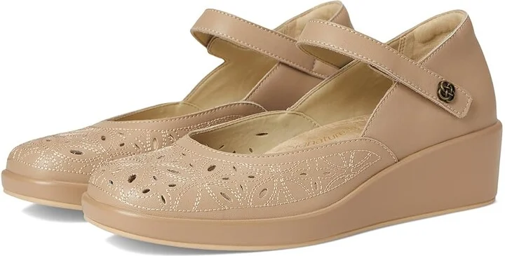 Alegria Hayes High Heels Beige Breeze : EU 39.5 (US Women's 9.5) Regular, Leather