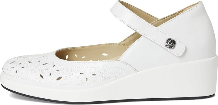 Alegria Hayes High Heels White Breeze : EU 36 (US Women's 6) Regular, Leather - Image 6
