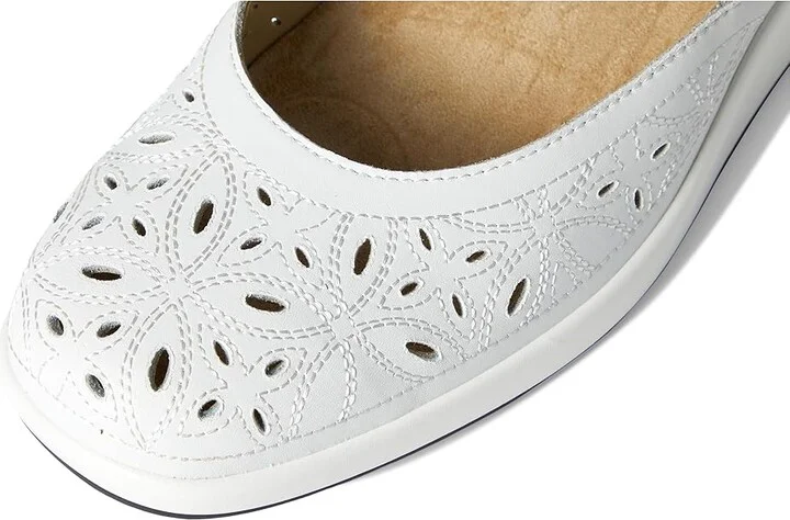 Alegria Hayes High Heels White Breeze : EU 36 (US Women's 6) Regular, Leather - Image 7
