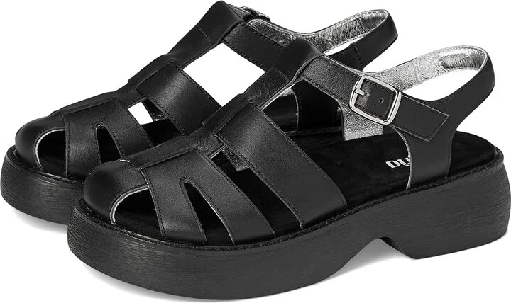 Alegria Ingrid Women's Sandals Black : EU 38 (US Women's 8-8.5) Regular, Leather